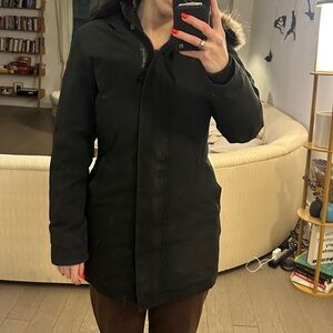 Women's Canada Goose Black Winter Coat
